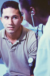 Doctor and patient